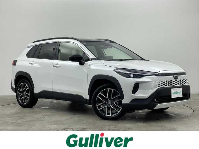 新着情報“カローラクロスハイブリッド Z”2025年式プラチナホワイトパールマイカ入荷しました！