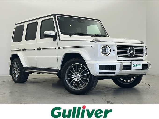 新着情報“ＧクラスG400d AMGライン”2021年式ダイヤモンドホワイト入荷しました！