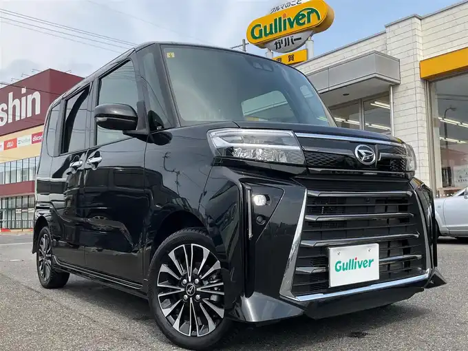 新着情報“タントカスタムRS eco IDLE非装着車”2023年式ブラックマイカメタリック入荷しました！