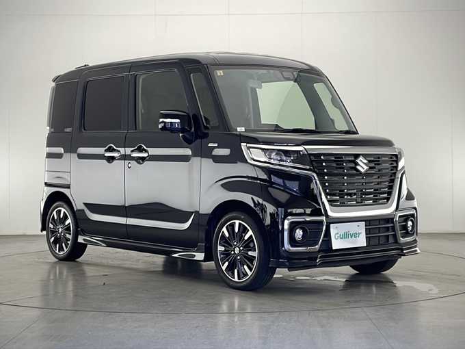 新着情報“スペーシアカスタムハイブリッドXS”2020年式ブルーイッシュブラックパール3入荷しました！