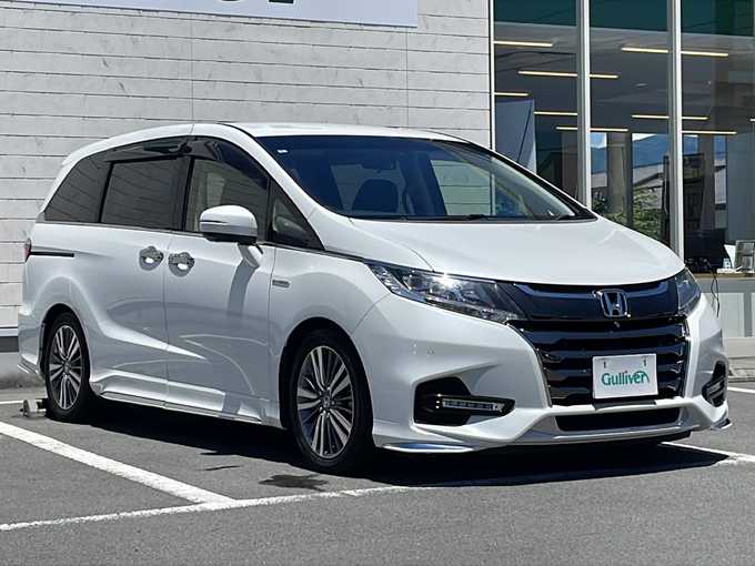 新着情報“オデッセイハイブリッドハイブリッドアブソルート・ホンダセンシング”2019年式プラチナホワイトパール入荷しました！