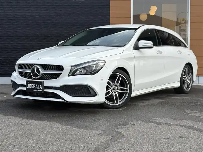 新着情報“ＣＬＡクラス シューティングブレークCLA180 シューティングブレーク AMG スタイル”2018年式ポーラホワイト入荷しました！