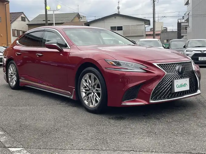 新着情報“ＬＳ500h Iパッケージ”2019年式レッドマイカクリスタルシャイン入荷しました！