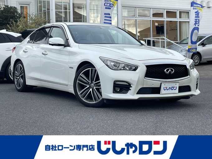 新着情報“スカイライン350GT ハイブリッド タイプSP”2017年式ブリリアントホワイトパール入荷しました！