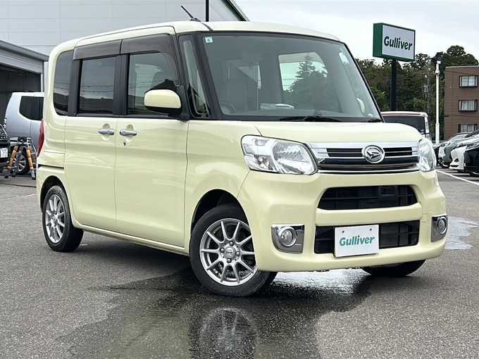 新着情報“タントXターボ SA”2014年式コットンアイボリー入荷しました！