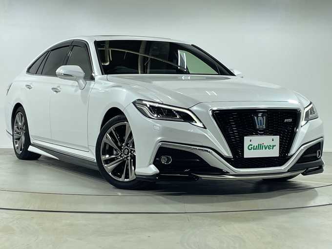 新着情報“クラウンハイブリッドRSアドバンス”2021年式プレシャスホワイトパール入荷しました！