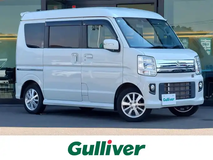 新着情報“エブリイワゴンPZターボスペシャル ハイルーフ”2021年式パールホワイト入荷しました！