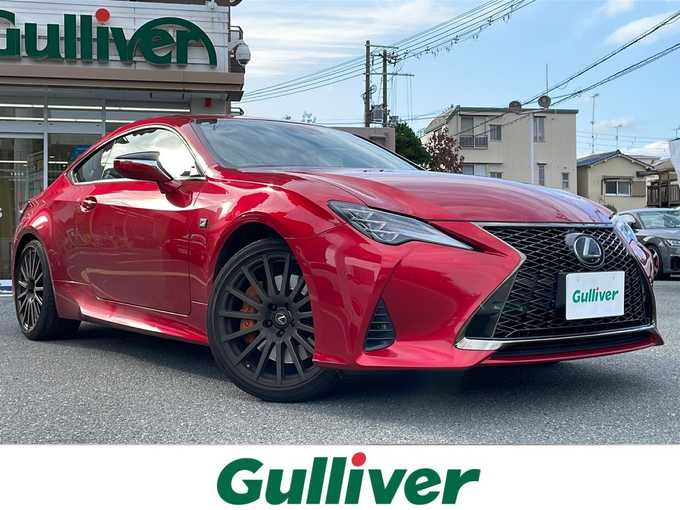 新着情報“ＲＣRC350 Fスポーツ”2020年式ラディアントレッドコントラストレイヤリング入荷しました！