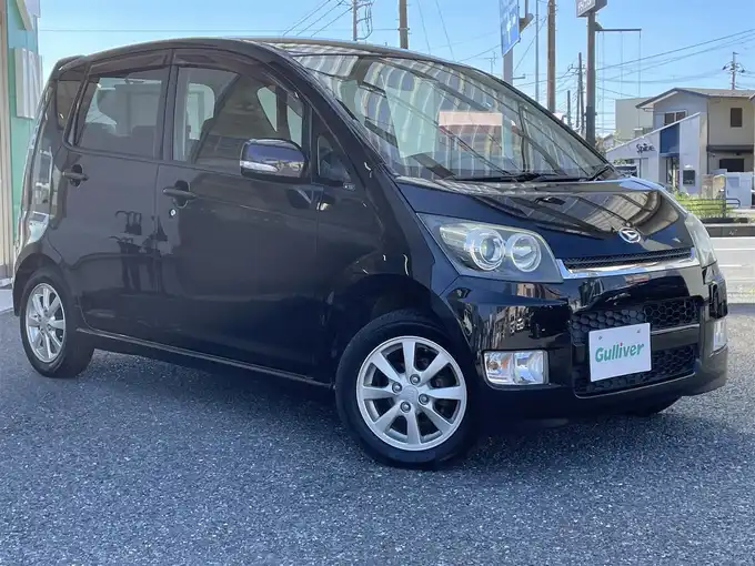 新着情報“ムーヴカスタム Xリミテッド”2008年式ブラックマイカ入荷しました！