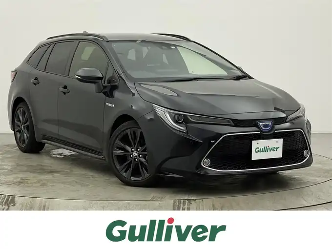 新着情報“カローラツーリングハイブリッド ダブルバイビー”2020年式ブラックマイカ入荷しました！