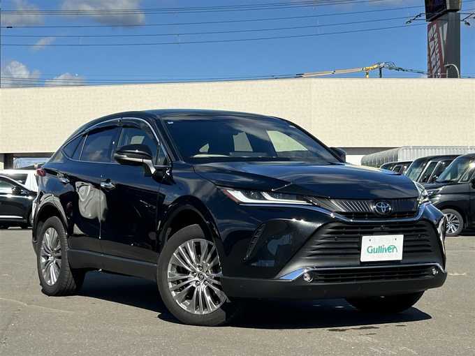 新着情報“ハリアーZ レザーパッケージ”2022年式プレシャスブラックパール入荷しました！