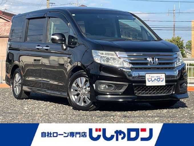 新着情報“ステップワゴンスパーダZ”2012年式プレミアムスパークルブラックパール入荷しました！