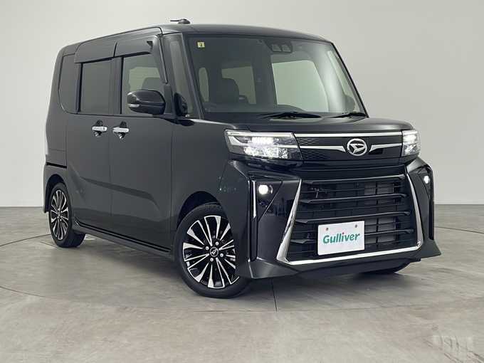 新着情報“タントカスタムRS”2023年式ブラックマイカメタリック入荷しました！