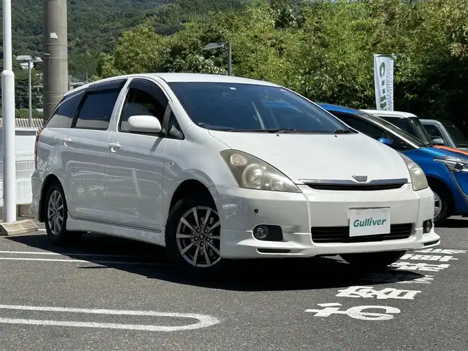 新着情報“ウィッシュX Sパッケージ”2004年式ホワイトパールクリスタルシャイン入荷しました！