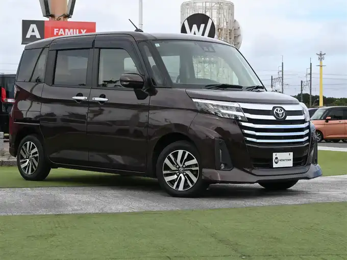 新着情報“ルーミーカスタムG”2020年式プラムブラウンパールクリスタルシャイン入荷しました！