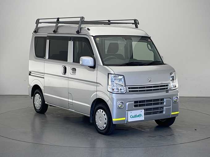 新着情報“エブリイジョイン（レーダーブレーキサポート装着車）”2017年式シルキーシルバーメタリック入荷しました！