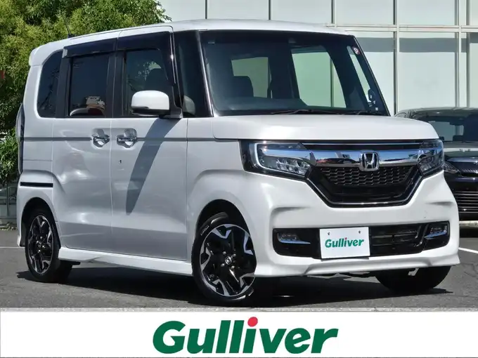 新着情報“Ｎ－ＢＯＸカスタムG・Lターボホンダセンシング”2018年式プラチナホワイトパール入荷しました！