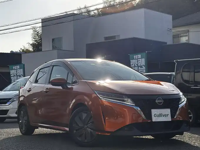 新着情報“ノートX”2021年式プレミアムコロナオレンジ入荷しました！