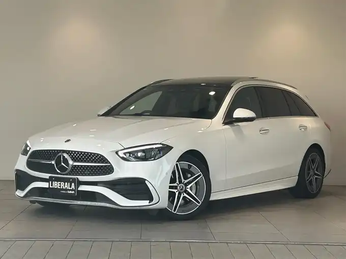 新着情報“ＣクラスステーションワゴンC220d ステーションワゴン アバンギャルドAMGライン”2022年式パール入荷しました！