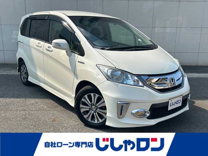 新着情報“フリードハイブリッドハイブリッド・ジャストセレクション”2012年式プレミアムホワイトパール入荷しました！