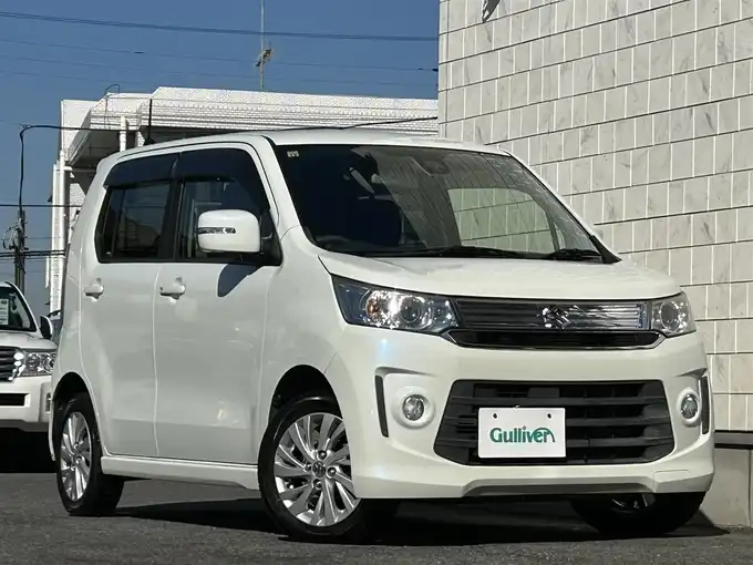 新着情報“ワゴンＲスティングレーX”2014年式クリスタルホワイトP入荷しました！