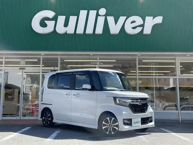 新着情報“Ｎ ＢＯＸカスタム G L ホンダセンシング”2019年式プラチナホワイトパール入荷しました！