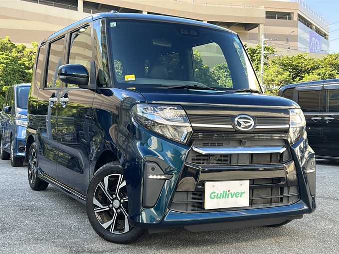 新着情報“タントカスタムX”2019年式レーザーブルークリスタルシャイン入荷しました！
