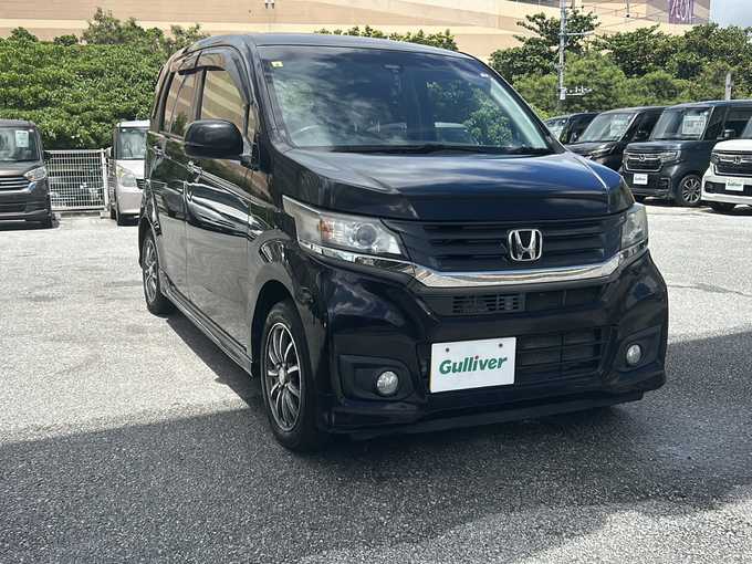 新着情報“Ｎ－ＷＧＮカスタムG・Aパッケージ”2014年式プレミアムゴールドパープルパール入荷しました！