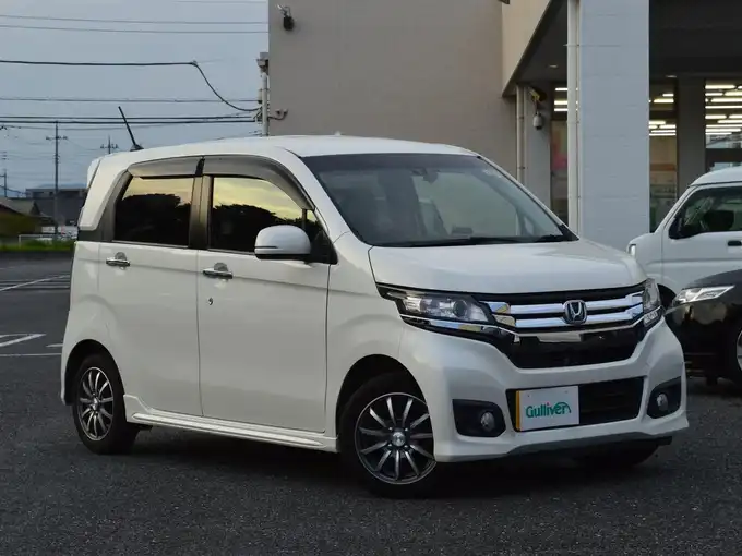 新着情報“Ｎ－ＷＧＮカスタムG・Lパッケージ特別仕様車SSクールパッケージ”2015年式プレミアムホワイトパールⅡ入荷しました！
