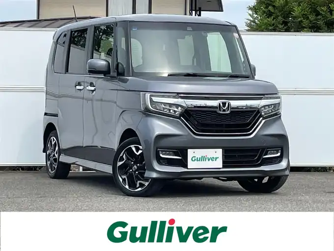 新着情報“Ｎ－ＢＯＸカスタムG・EXターボホンダセンシング”2018年式シャイニンググレーM入荷しました！