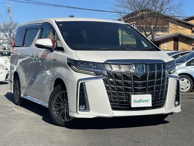 新着情報“アルファードハイブリッドハイブリッド エグゼクティブラウンジS”2019年式ホワイトパールクリスタルシャイン入荷しました！