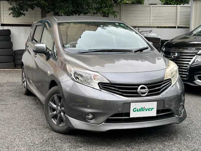 新着情報“ノートX エアロスタイル エマージェンシーブレーキパッケージ”2014年式ダークメタルグレー入荷しました！
