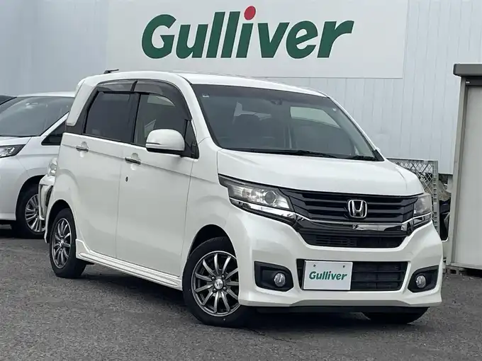 新着情報“Ｎ－ＷＧＮカスタムG・ターボパッケージ”2015年式プレミアムホワイトパール入荷しました！