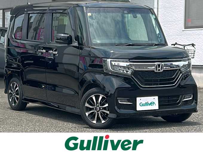 新着情報“Ｎ－ＢＯＸカスタムG・Lホンダセンシング”2018年式クリスタルブラックパール入荷しました！