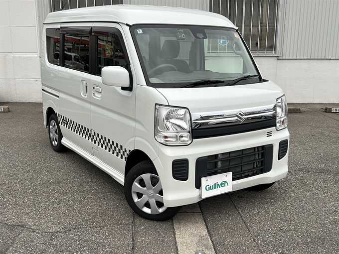 新着情報“エブリイワゴンJPターボ ハイルーフ”2018年式パールホワイト入荷しました！