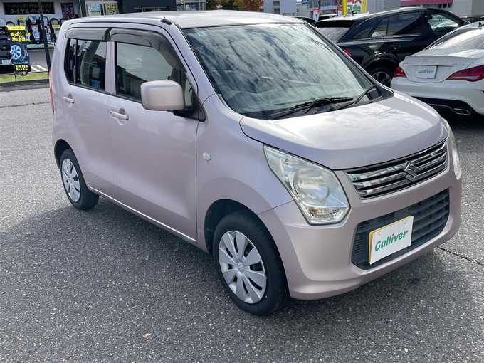 新着情報“ワゴンＲFX セットオプション装着車”2014年式イノセントピンクパールメタリック入荷しました！