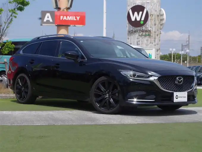 新着情報“ＭＡＺＤＡ６ワゴン25T Sパッケージ”2021年式ジェットブラックマイカ入荷しました！
