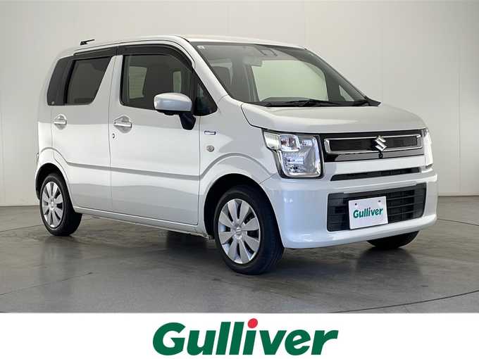 新着情報“ワゴンＲハイブリッドFX セーフティパッケージ装着車”2017年式ピュアホワイトP入荷しました！