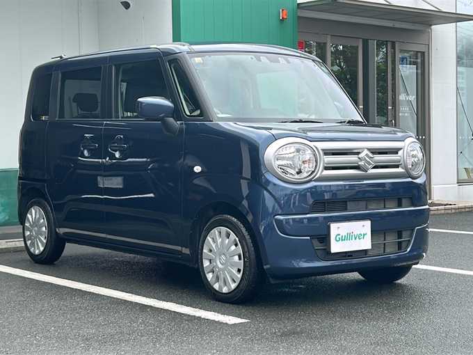 新着情報“ワゴンＲスマイルG 快適パッケージ装着車”2023年式インディゴブルーメタリック入荷しました！