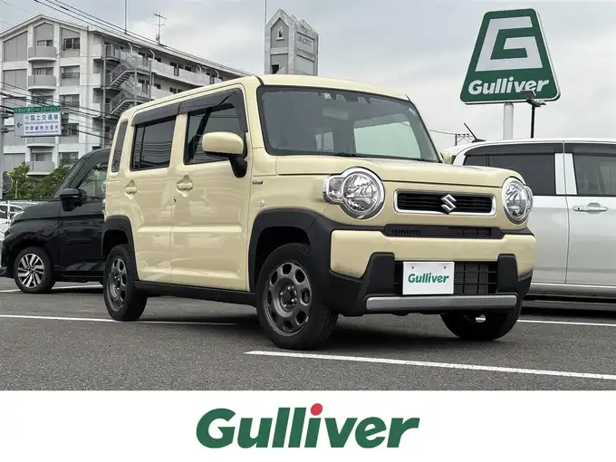 新着情報“ハスラーハイブリッドG アダプティブクルーズコントロール（ACC）［全車速追従機能付］車線逸脱抑制機能非装着車”2022年式シフォンアイボリーM入荷しました！