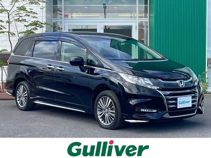 新着情報“オデッセイアブソルート・ホンダセンシング”2018年式クリスタルブラックパール入荷しました！