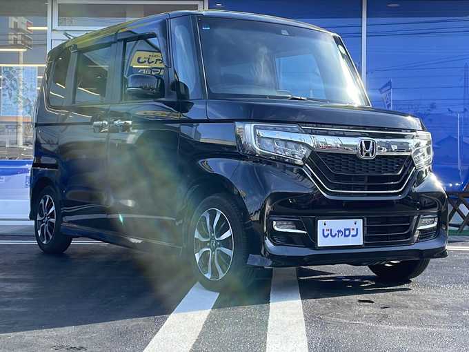 新着情報“Ｎ－ＢＯＸカスタムG・Lホンダセンシング”2017年式クリスタルブラックパール入荷しました！