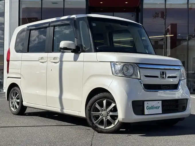 新着情報“Ｎ－ＢＯＸG・Lホンダセンシング”2017年式プレミアムホワイトパールⅡ入荷しました！