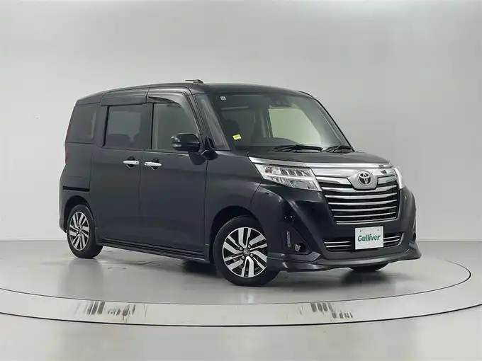 新着情報“ルーミーカスタムG”2019年式ブラックマイカメタリック入荷しました！