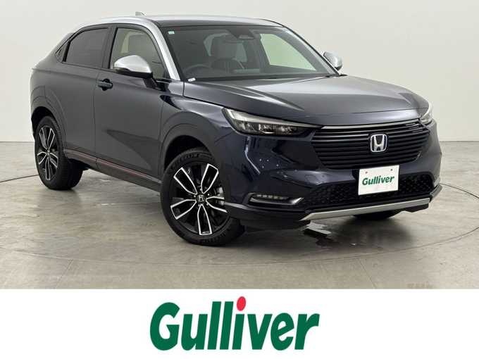 新着情報“ヴェゼルe:HEV PLaY”2023年式ミッドナイトブルービームM入荷しました！