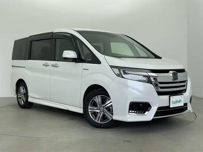 新着情報“ステップワゴンスパーダスパーダハイブリッド G・EX ホンダセンシング”2018年式プラチナホワイトパール入荷しました！