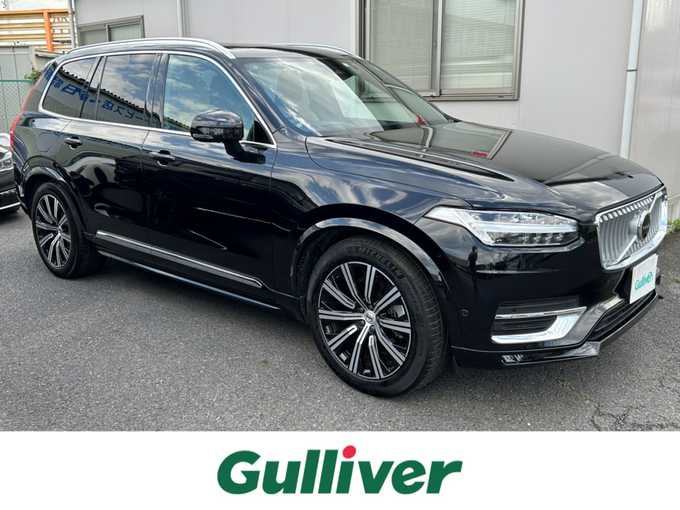新着情報“ＸＣ９０アルティメット B6 AWD エアサスペンション装着車”2022年式オニキスブラックP入荷しました！