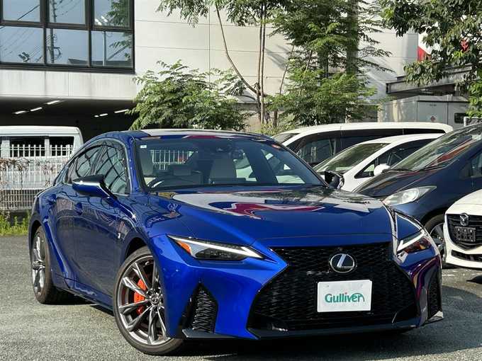 新着情報“ＩＳIS350 Fスポーツ”2022年式ヒートブルーコントラストレイヤリング入荷しました！