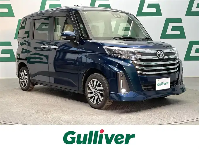 新着情報“ルーミーカスタムG”2022年式レーザーブルークリスタルシャイン入荷しました！