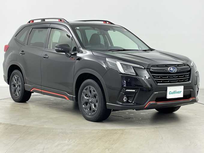 新着情報“フォレスターX－ブレイク”2023年式クリスタルブラックシリカ入荷しました！